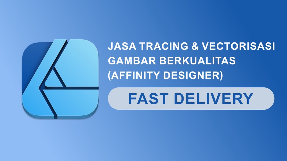 Jasa Desain Vector Kreatif dan Resolusi Tinggi - Jasa Tracing & Vectorisasi Gambar Berkualitas (Affinity Designer)