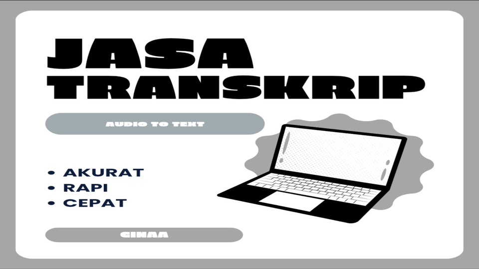 Jasa Transkrip Audio Rekaman Wawancara - Jasa Transkrip