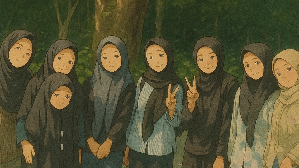 Jasa Gambar Kartun Bergaya Unik dan Personal - Buat foto jadi anime