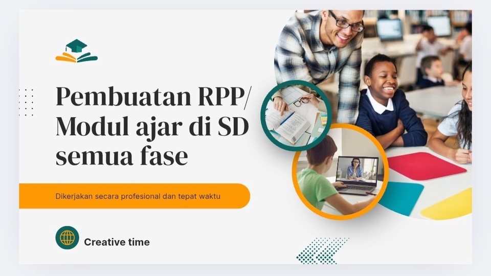 Jasa Pembuatan Modul Pembelajaran Profesional dan Interaktif - Penulisan  modul pembelajaran di SD 