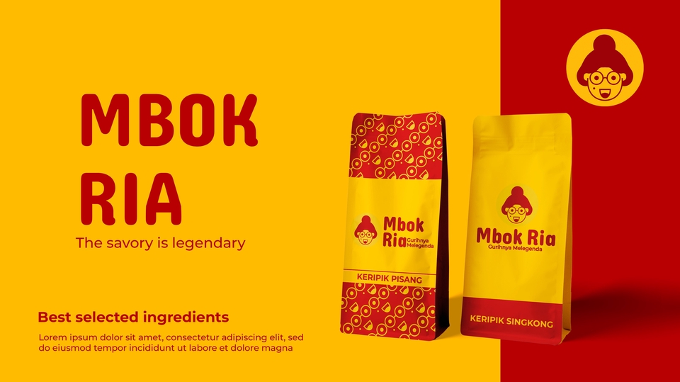 Desain Logo & Kemasan Minimalis & Modern