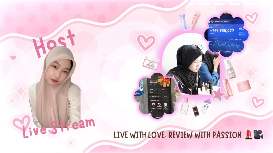 Jasa Freelance Host Live Streaming TikTok & Shopee - Host Live Streamm ⋆. 𐙚 ˚