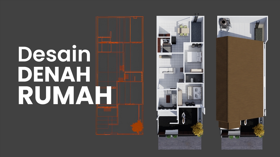 3D & Perspektif - Jasa 3D Desain Interior & Exterior (Revisi Unlimited) - 2