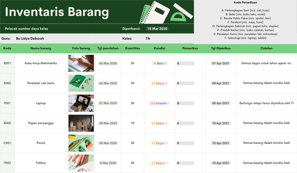 Jasa Lainnya - Jasa Canva Sheets Custom: Visualisasikan Data dengan Desain Memukau - 3