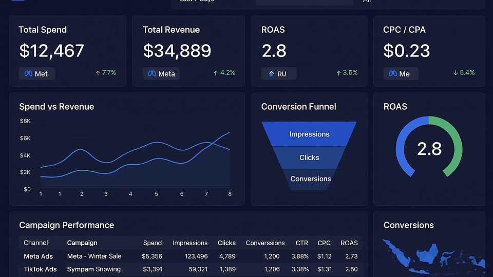Dashboard & Visualisasi Data