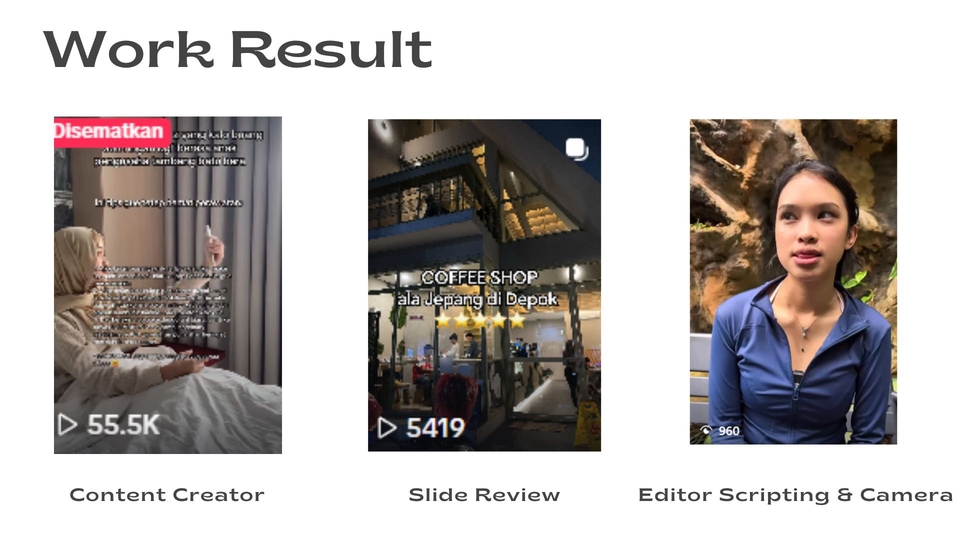Content Creator - Content Creator | Talent Video | Editor | Camera - 3