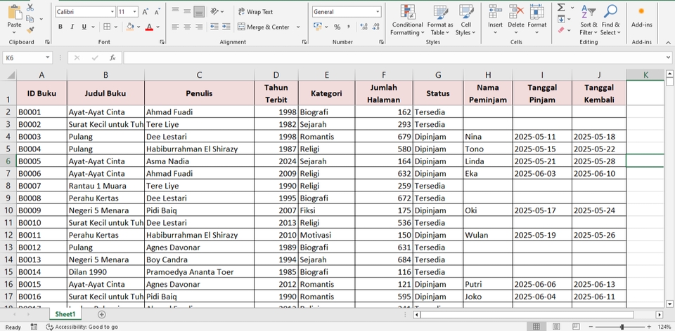 Entri Data - Reliable Data Entry Specialist | Cepat dan Akurat | Excel, Google Sheets, dll. - 9