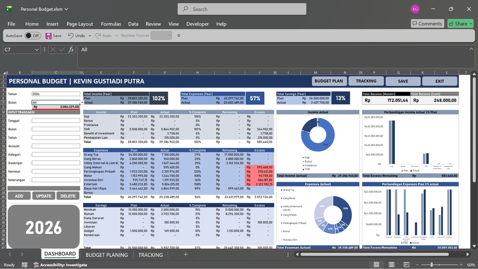 Excel Specialist