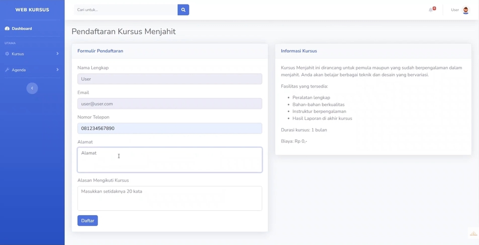 Web Development - Website Mini Full-Stack – Portofolio, Latihan & Bisnis | Sesuai Budget Mulai 200rb - 6