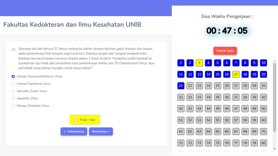 Sistem Informasi Berbasis Website Menggunakan Framework Laravel (SPA dengan React/Monolith).