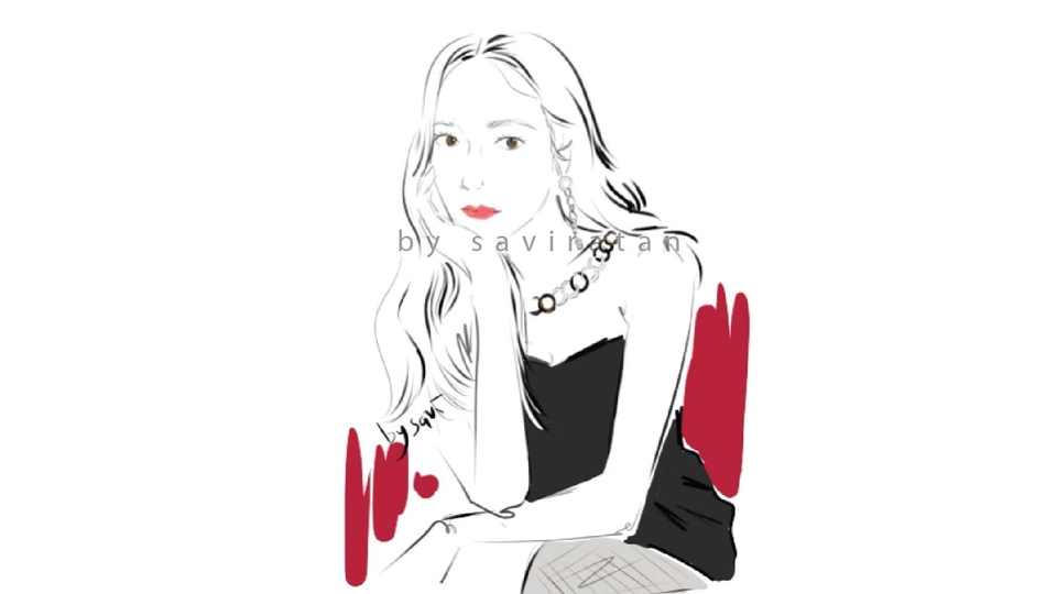 Desain Kaos & Motif - Fashion Illustration - 6