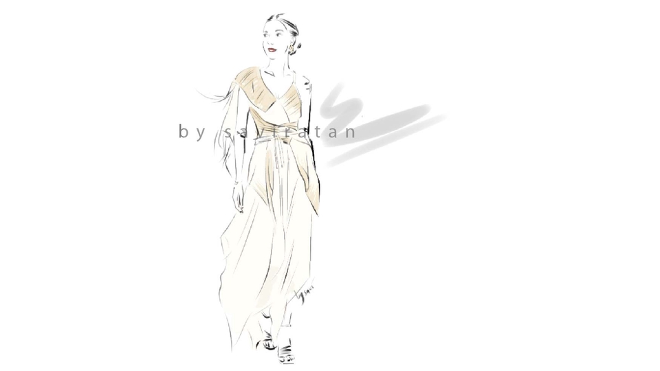 Desain Kaos & Motif - Fashion Illustration - 5