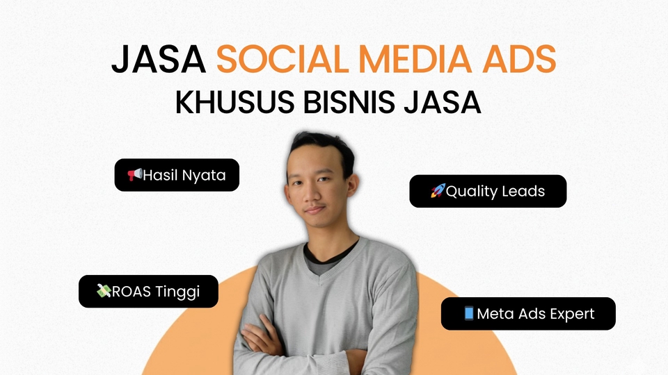 Jasa Social Media Ads KHUSUS Bisnis Jasa | Bantu Capai Target ROAS Anda