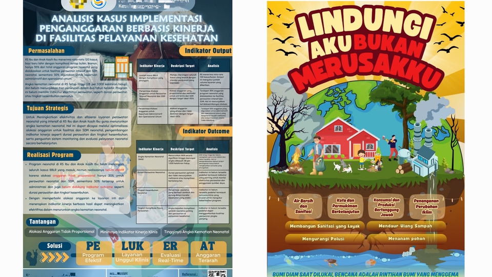 Jasa Desain Infografis Kreatif dan Berkualitas - Desain poster infografis
