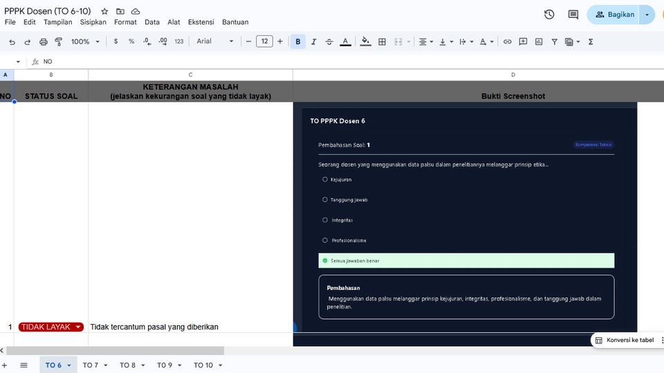 Google Sheets
