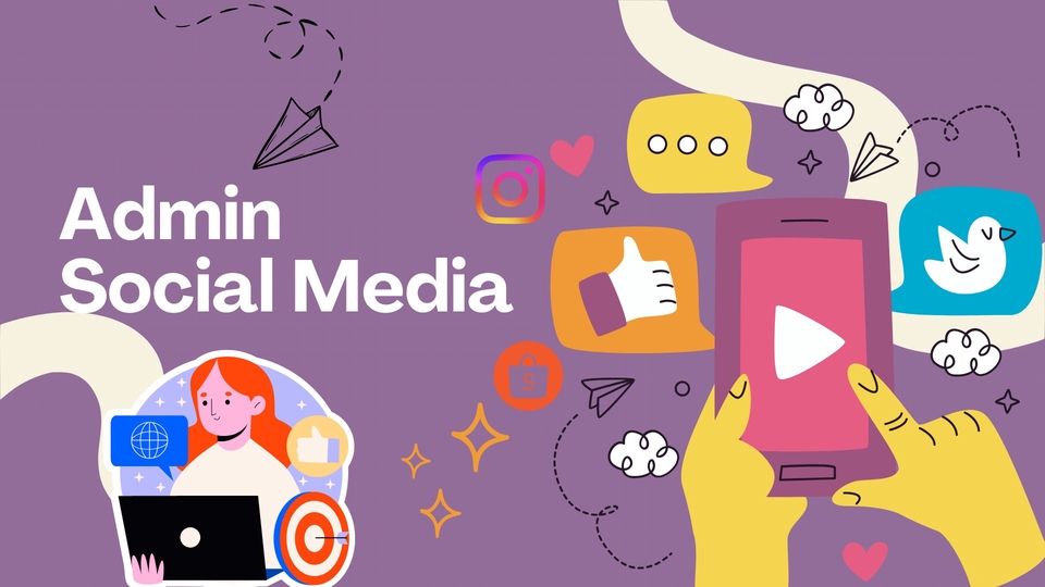 Admin Media Sosial & Online Shop (IG, Shopee, Tokopedia)