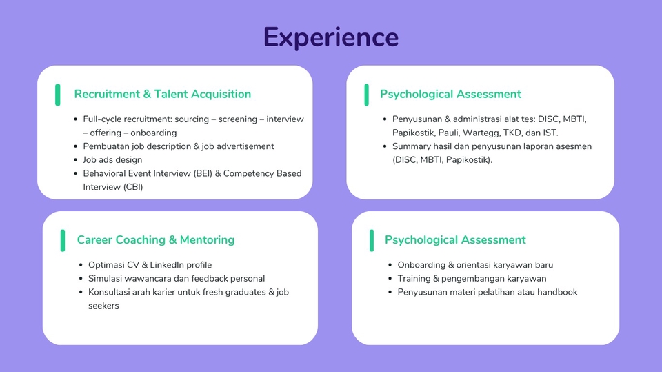 Sumber Daya Manusia - HR Specialist (Recruitment, Employee Engagement & Development) - 3