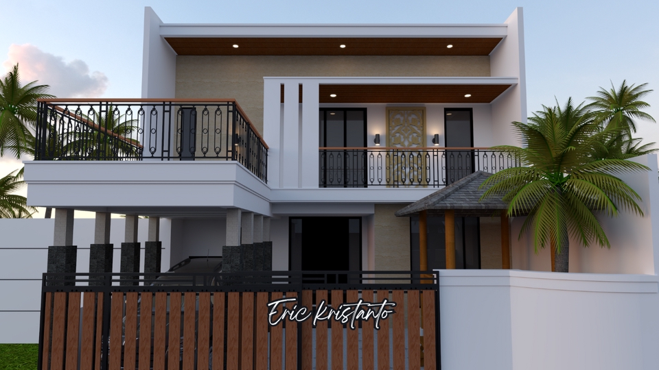 3D Rendering - 3D RENDER FASAD ARSITEKTURAL - 2
