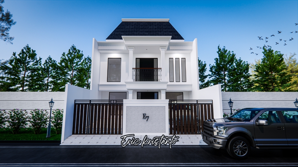 3D Rendering - 3D RENDER FASAD ARSITEKTURAL - 3