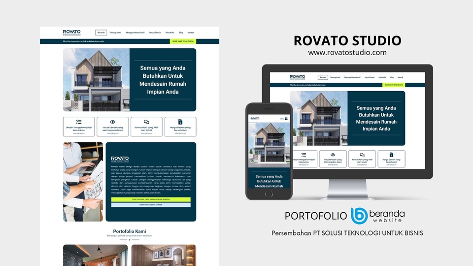 Web Development - Paket Website Didesain Khusus untuk Promosi Jasa - 2