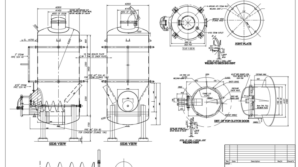 GAMBAR DRAFTER DRAWING AUTOCAD 2D