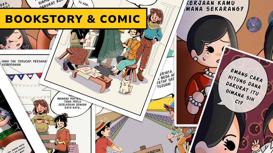 Gambar dan Ilustrasi - Ilustrasi Buku Cerita | Gaya Lucu / Semi Realistik - 4