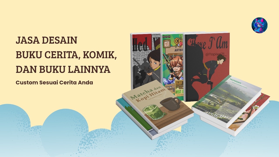 Jasa Gambar Ilustrasi Profesional dan Kreatif - Ilustrasi Buku Cerita | Gaya Lucu / Semi Realistik