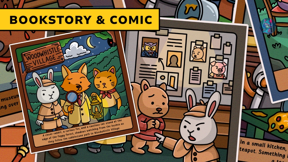 Gambar dan Ilustrasi - Ilustrasi Buku Cerita | Gaya Lucu / Semi Realistik - 2