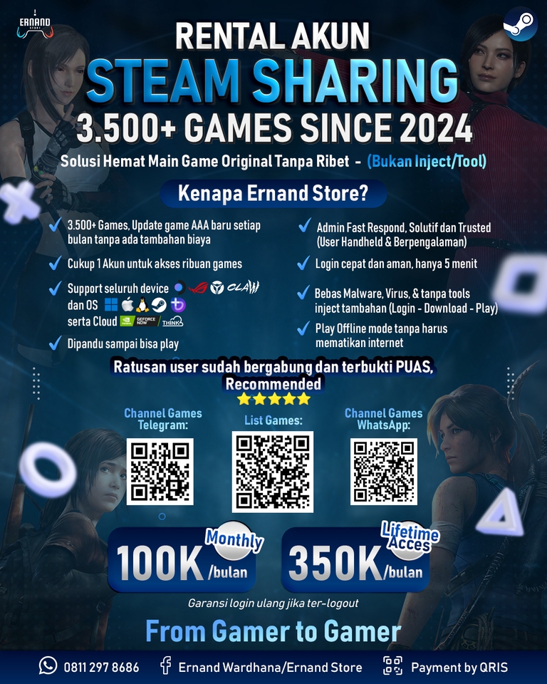 Banner Online - Desain Poster / Banner / Feeds Instagram Top Up Store All Game - 6