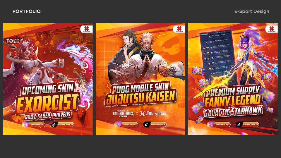 Banner Online - Desain Poster / Banner / Feeds Instagram Top Up Store All Game - 4
