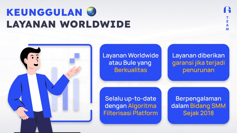 Keunggulan jasa/layanan tiktok worldwide kami