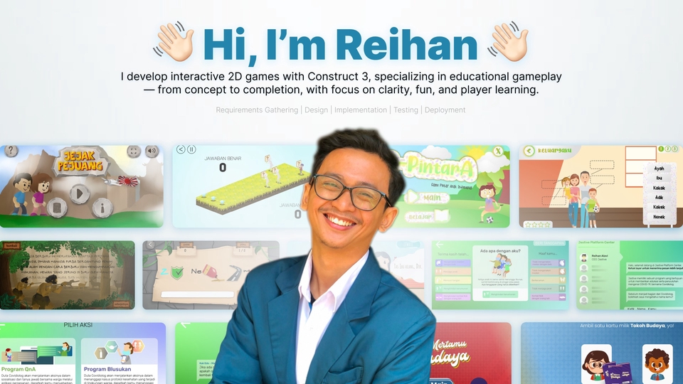 Jasa Pembuatan & Pengembangan Aplikasi Android - Pembuatan Game Edukasi untuk Skripsi/Tesis/Kebutuhan Lainnya