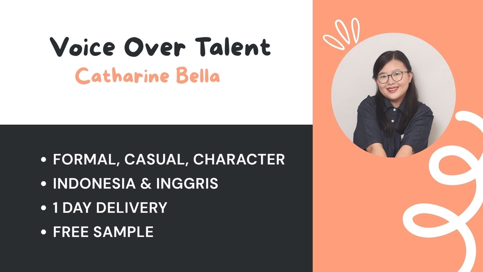 Jasa Voice Over, Dubbing, dan Pengisi Suara Video - Jasa Voice Over Pengisi Suara Wanita Bahasa Indonesia dan English