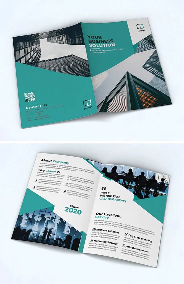 Portfolio & Resume - Rancang Proposal Bisnis / Company Profile (Formal, Informal & Proyek) - 2