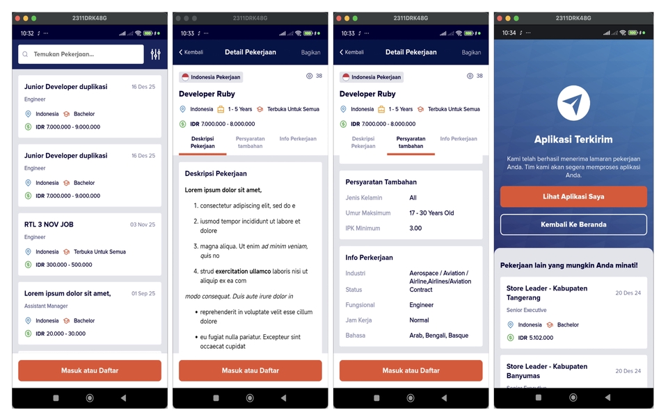 Aplikasi Ponsel - Jasa Pembuatan Aplikasi Android Jasa Aplikasi Android (Flutter/Native) - Cepat Murah dan Berkualitas - 7