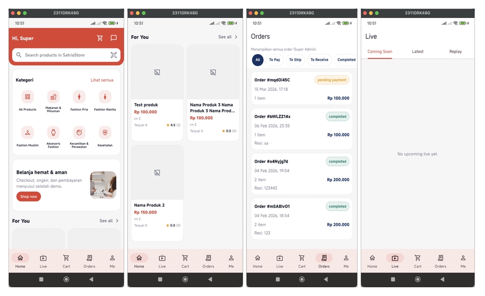 Aplikasi Ponsel - Jasa Pembuatan Aplikasi Android Jasa Aplikasi Android (Flutter/Native) - Cepat Murah dan Berkualitas - 13
