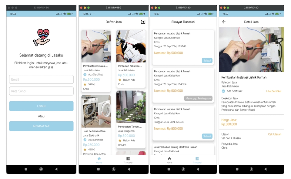 Aplikasi Ponsel - Jasa Pembuatan Aplikasi Android Jasa Aplikasi Android (Flutter/Native) - Cepat Murah dan Berkualitas - 8