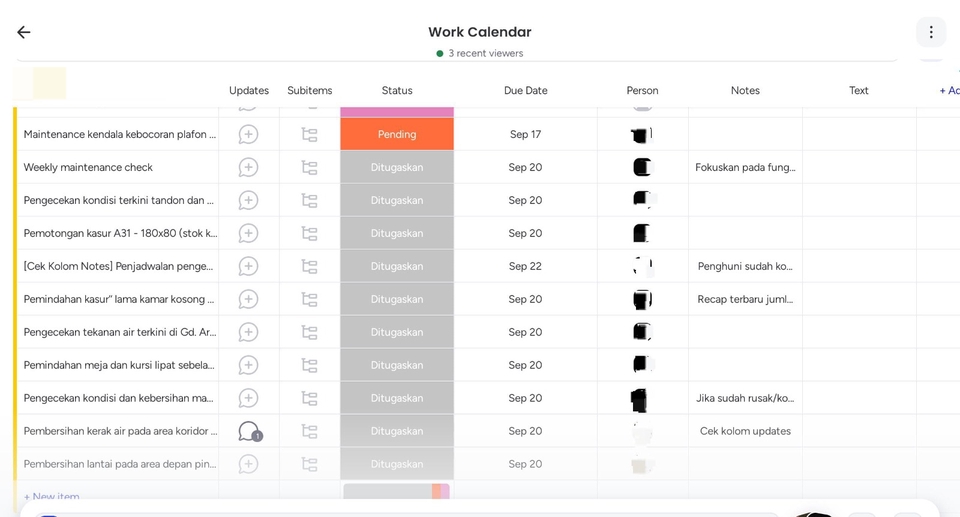 Admin Web & Page - CUSTOMER SERVICE (WA/WEBSITE) - 30