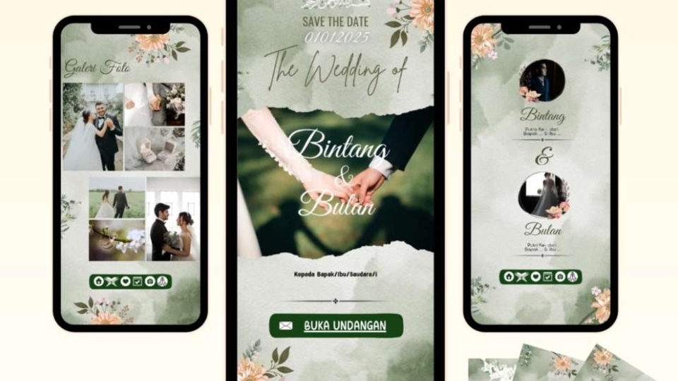 Jasa Buat Kartu Ucapan dan Video Ucapan - Template Undangan Digital