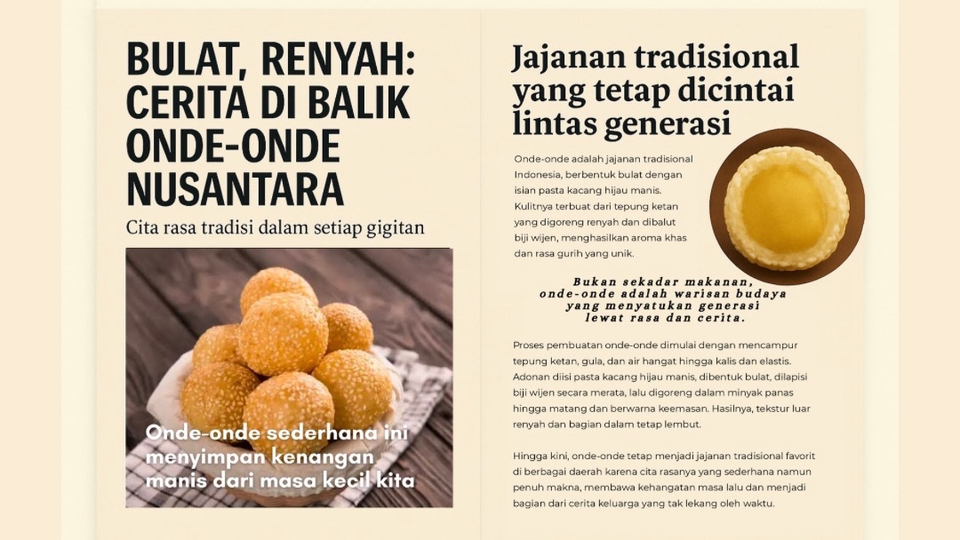 Jasa Lainnya di Desain Grafik - Desain Majalah Kuliner 