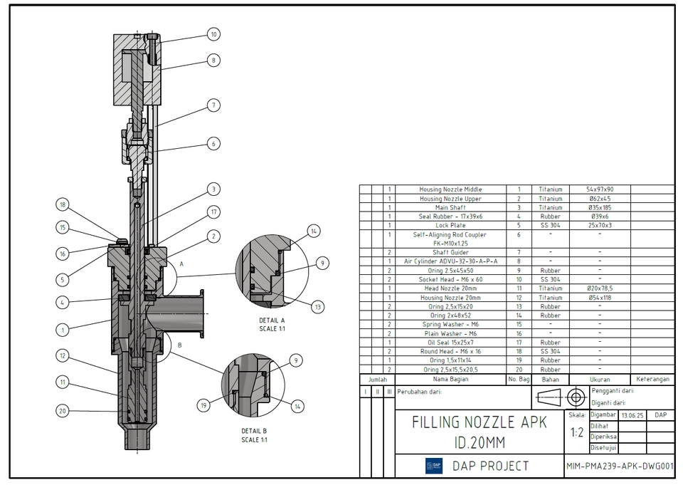 CAD Drawing - Desain CAD Alat Produksi & Mesin Industri | 2D/3D Drawing & Animasi Kerja Mesin - 9