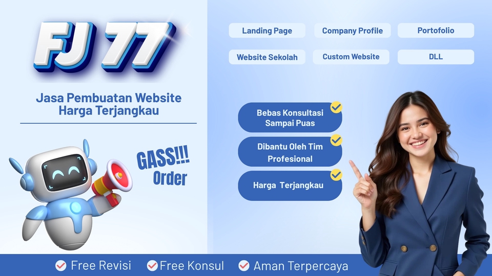 Jasa Pembuatan Website Harga Terjangkau