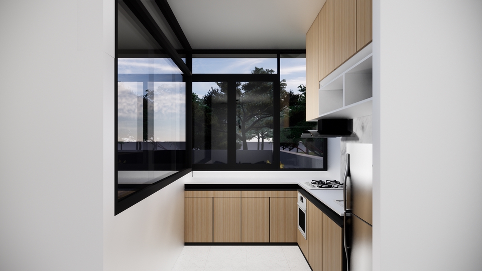 3D Model - Desain Arsitektur Bangunan Exterior dan Interior, 3D Modelling Exterior/Interior, Gambar Kerja - 4