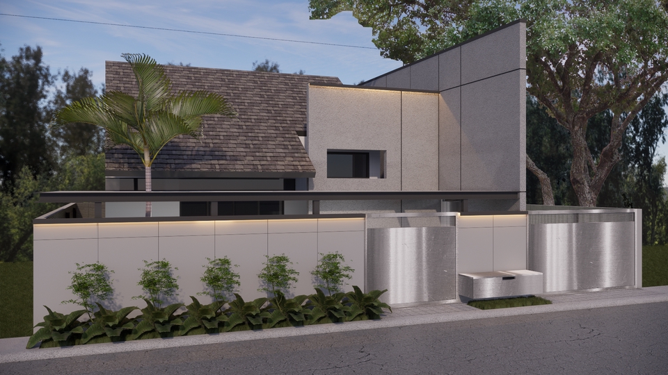 3D Model - Desain Arsitektur Bangunan Exterior dan Interior, 3D Modelling Exterior/Interior, Gambar Kerja - 13