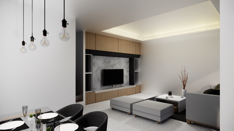 3D Model - Desain Arsitektur Bangunan Exterior dan Interior, 3D Modelling Exterior/Interior, Gambar Kerja - 3