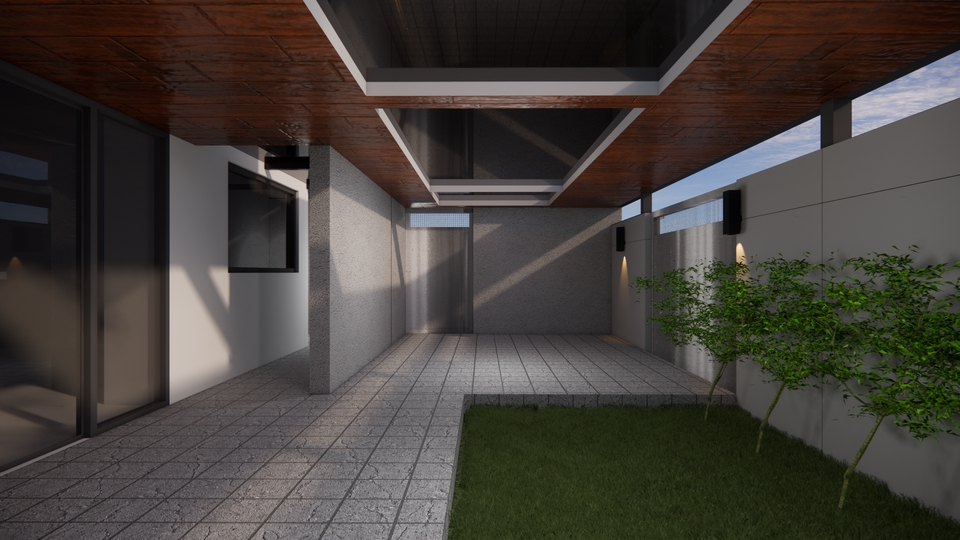 3D Model - Desain Arsitektur Bangunan Exterior dan Interior, 3D Modelling Exterior/Interior, Gambar Kerja - 12