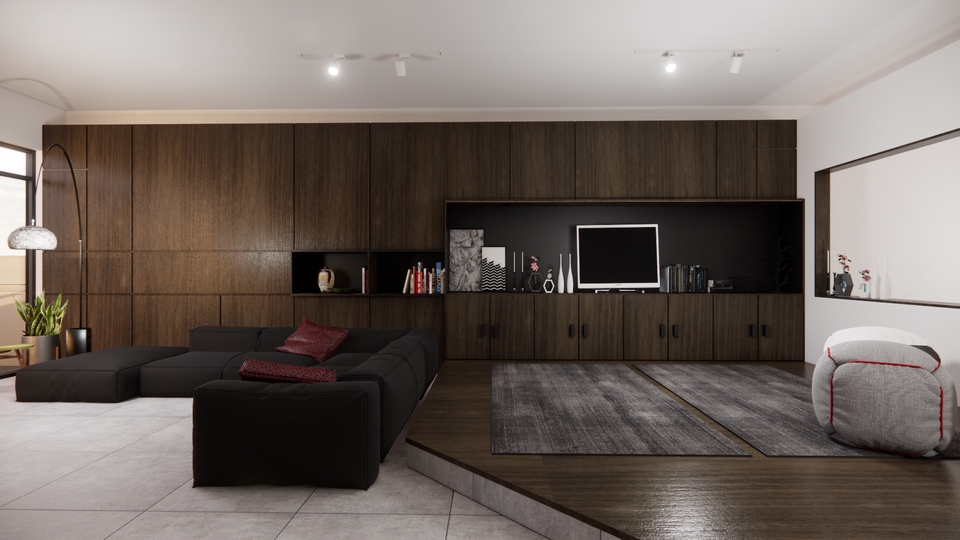 3D Model - Desain Arsitektur Bangunan Exterior dan Interior, 3D Modelling Exterior/Interior, Gambar Kerja - 14