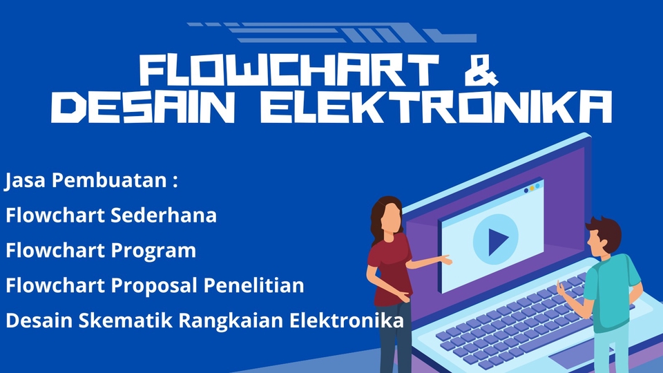 Jasa Pembuatan Flowchart Profesional dan Informatif - Pembuatan Flowchart dan Desain Skematik Rangkaian Elektronika dengan Fritzing