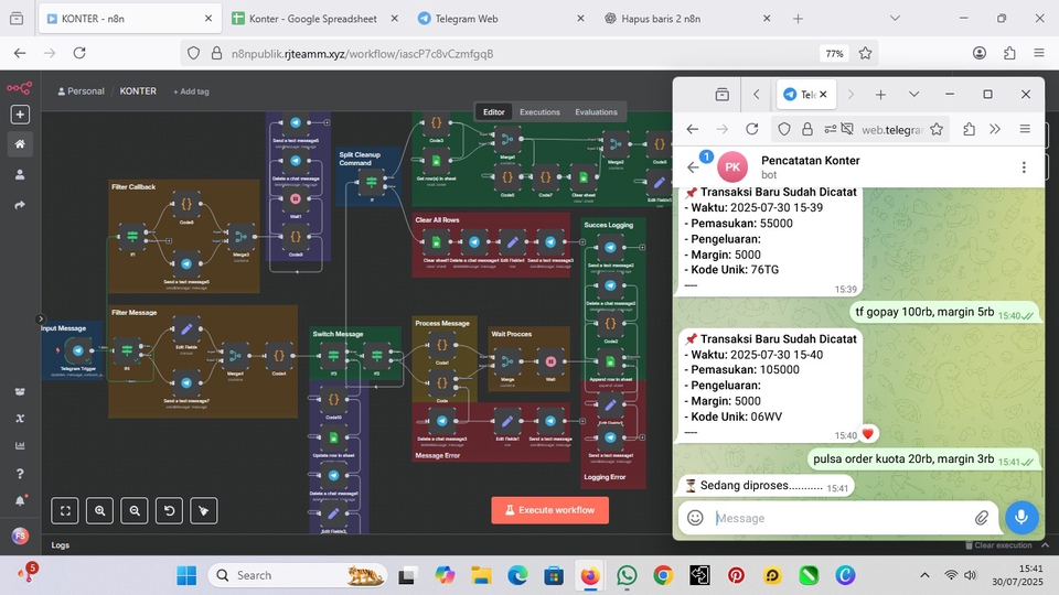Custom create n8n Ai Aitomation