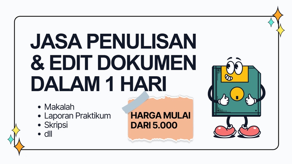 Jasa Edit Dokumen PDF, Konversi PDF ke Word / Excel - Jasa Penulisan (Edit) Dokumen (Makalah, Skripsi, Laporan Ilmiah, Laporan Praktikum dll) Bisa Nego